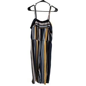 Women’s No Boundaries Striped Romper Size XXL